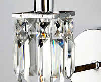 Бра 10099/1 хром/прозрачный хрусталь сн/пр