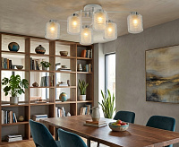 Люстра 07378/6 WHITE+CHROME