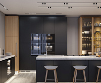 Slim Magnetic R06 Трековый светильник 10W 4200K Ringe (черный/серебро)  сн/пр