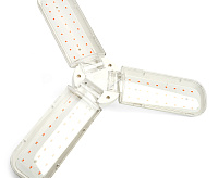 Fito лампа светодиодная 3-х лепестковая 30W E27, красно-синий спектр LB-7000