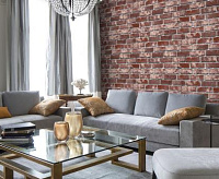 Обои Rock&Wall терракотовый Victoria Stenova 888855 (6 ) сн/пр