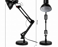 Настольная лампа N-214-E27-40W-BK черный
