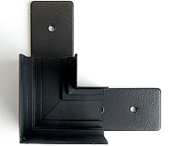 Коннектор угловой для низковольтного шинопровода черный LD2001 