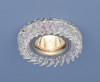 Светильник встраиваемый 2216 MR16 CL прозрачный сн/пр