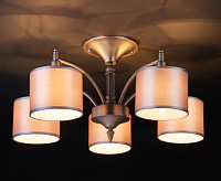 Люстра 60080/5 сатин-никель