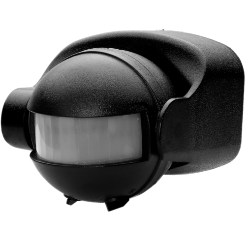 Датчик движения настенно-потолочный 12м 1200Вт IP44 черный 15318 4 Датчик движения настенно-потолочный 12м 1200Вт IP44 черный 15318 4