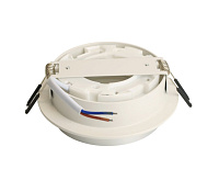 Светильник встраиваемый GX53 DL507 15W белый/серебро, круг