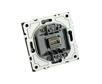 Эмили Розетка HDMI 2.0 Type A  платиново-серый, RST00-5118-10