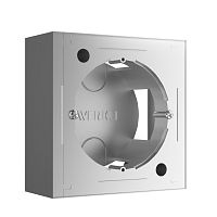 Веркель Коробка для накладного монтажа (серебрянный) W8000006
