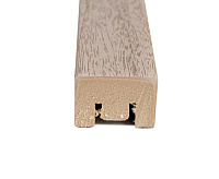 Интерьерная рейка из вспененного полистирола 30*20*2700мм Ясень серый