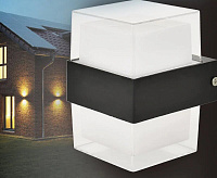 Архитектурный светодиодный светильник VALO 9W S-4000K-100x110x133-BLACK/CLEAR-220-IP20