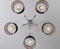 Люстра 60070/5 серебро сн/пр