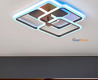 Люстра светодиодная FA535/3 CF 118 W  кофе (пду радио 2.4) сн/пр