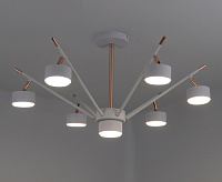 Люстра "ATENA" 7xGX53 R-750x350-WHITE/GOLD -220-IP20