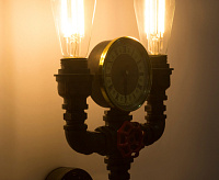 Бра GLOBO 43000W2 E27 2x60W черное золото сн/пр