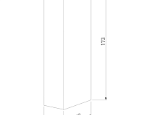 Настенный светодиодный светильник 35136/W Blaze 