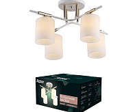 Люстра потолочная SALERNO белый/золото REV Ritter 52559 2