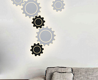 Бра MRL 1095 Gear M LED белый сн/пр