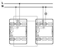 UNICA Переключатель 2-кл беж MGU5.213.25ZD