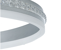 Люстра светодиодная AL5888 60W max 4200Lm 4000K SHINNING RING белый сн/пр