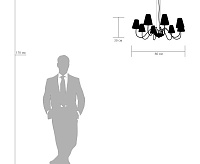 Люстра 758084 DIAFANO